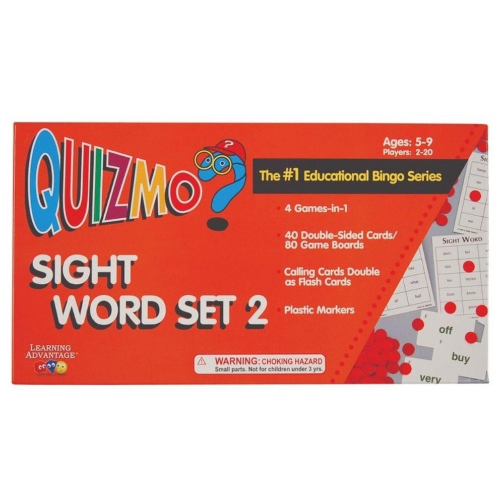 Quizmo 4 Games in 1 – Sight Word Set‎ 2